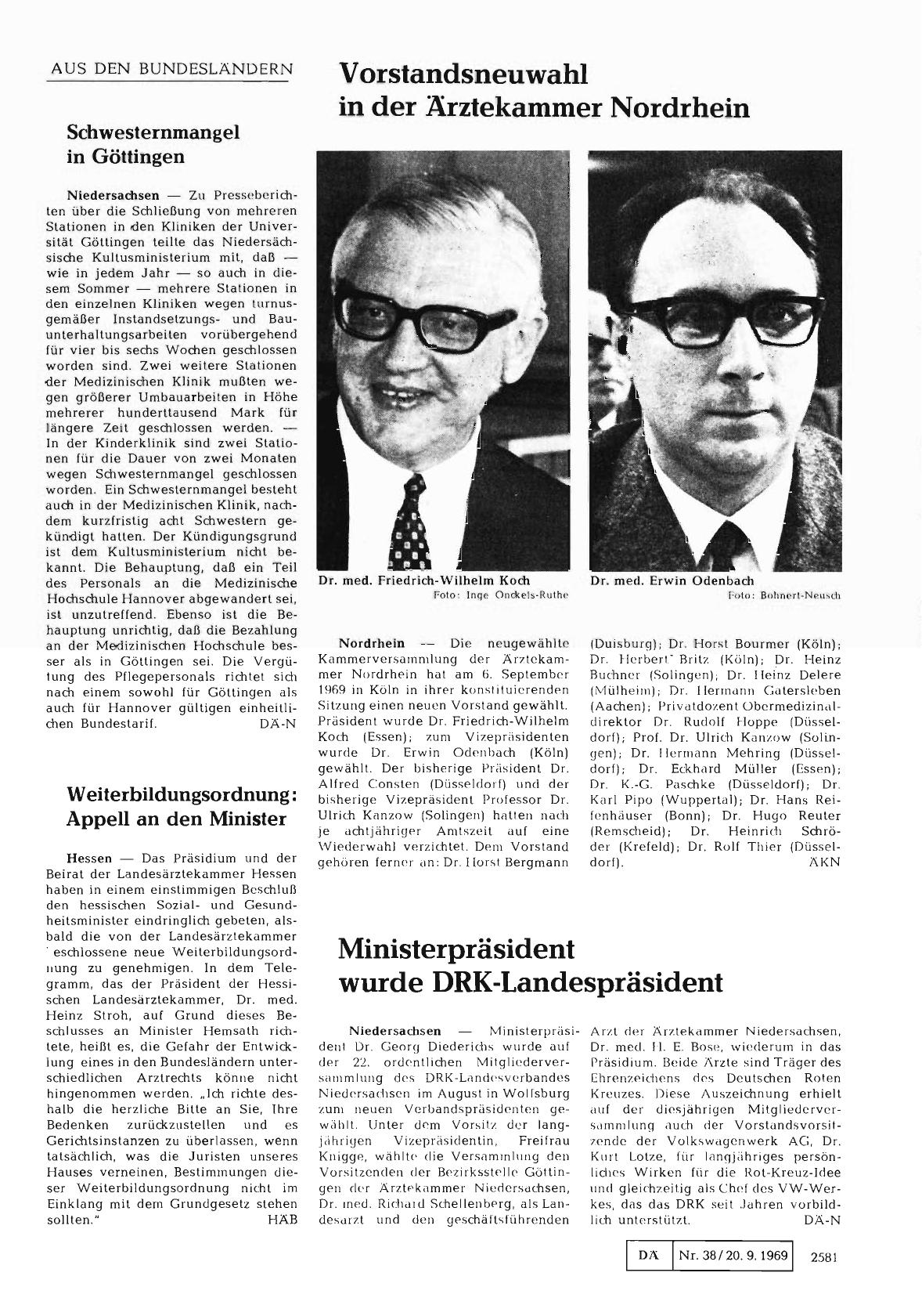 Vorschauseite 1: Schwesternmangel in Göttingen