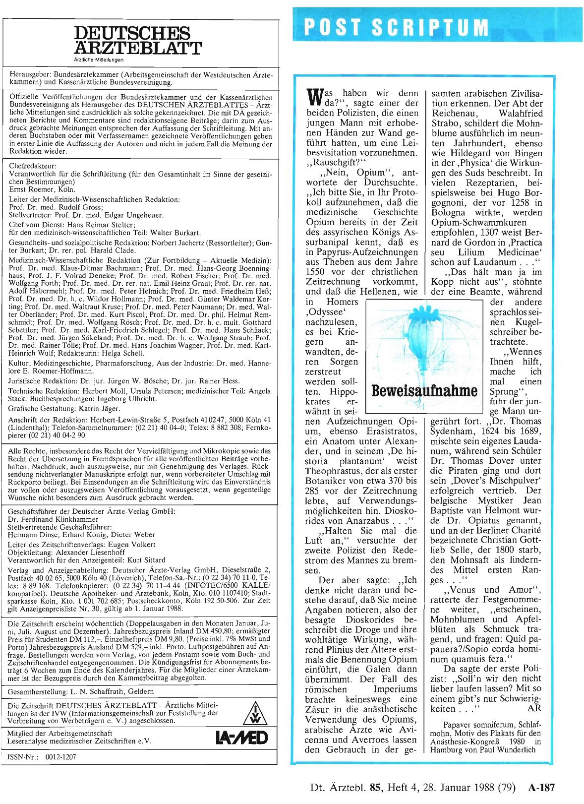 Vorschauseite 1: Beweisaufnahme
