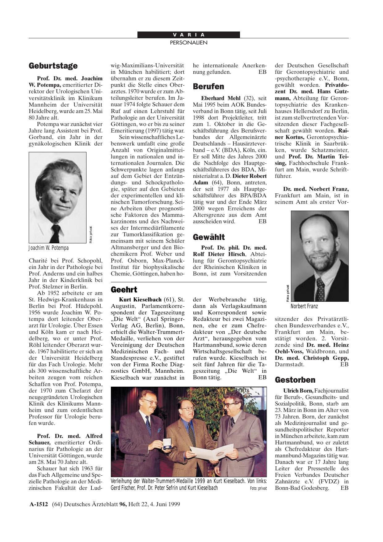 Vorschauseite 1: Gestorben