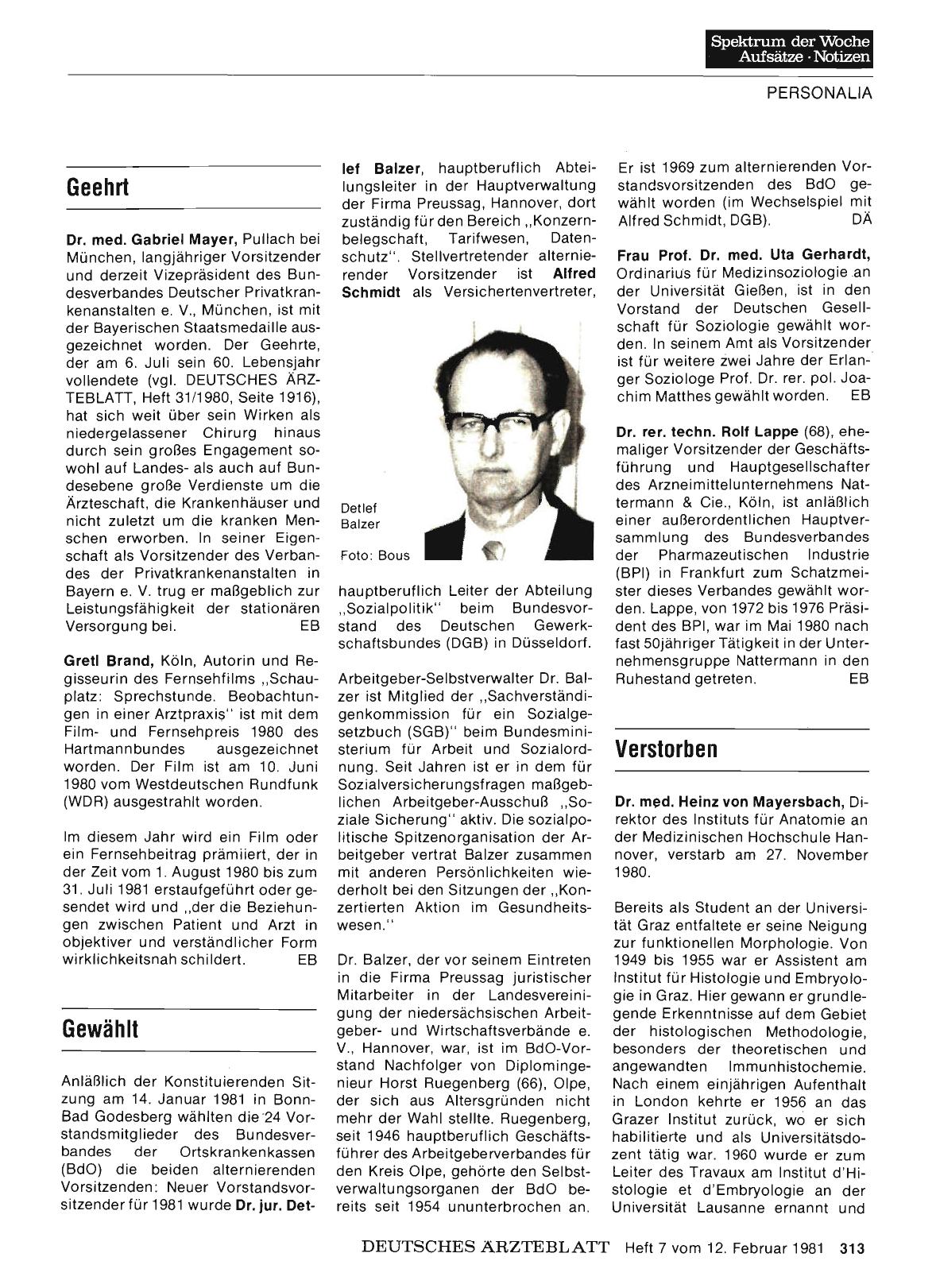 Vorschauseite 1: Verstorben
