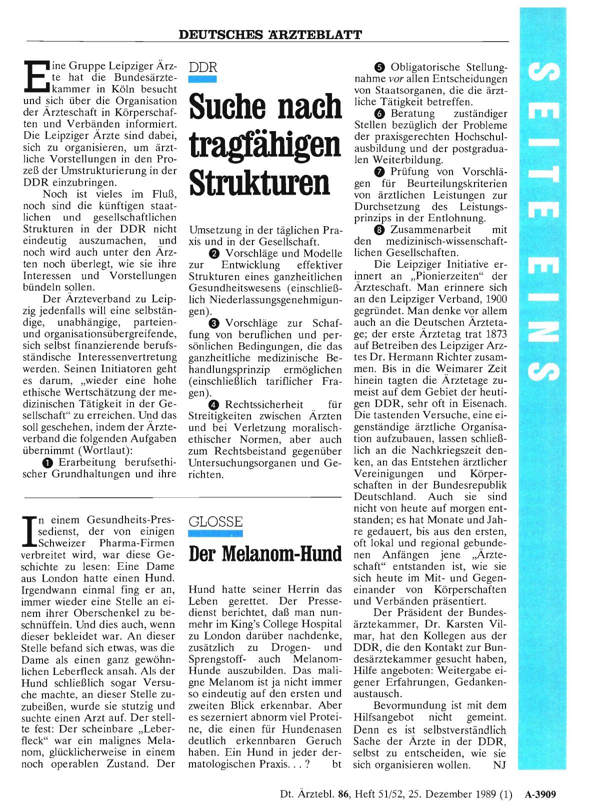 Vorschauseite 1: DDR: Suche nach tragfähigen Strukturen