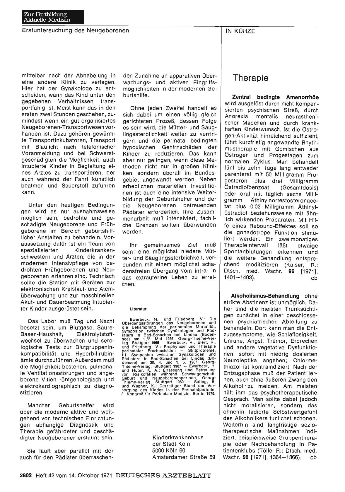 Vorschauseite 1: Therapie