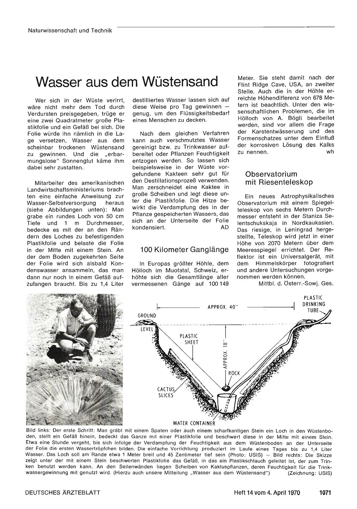 Vorschauseite 1: Observatorium mit Riesenteleskop