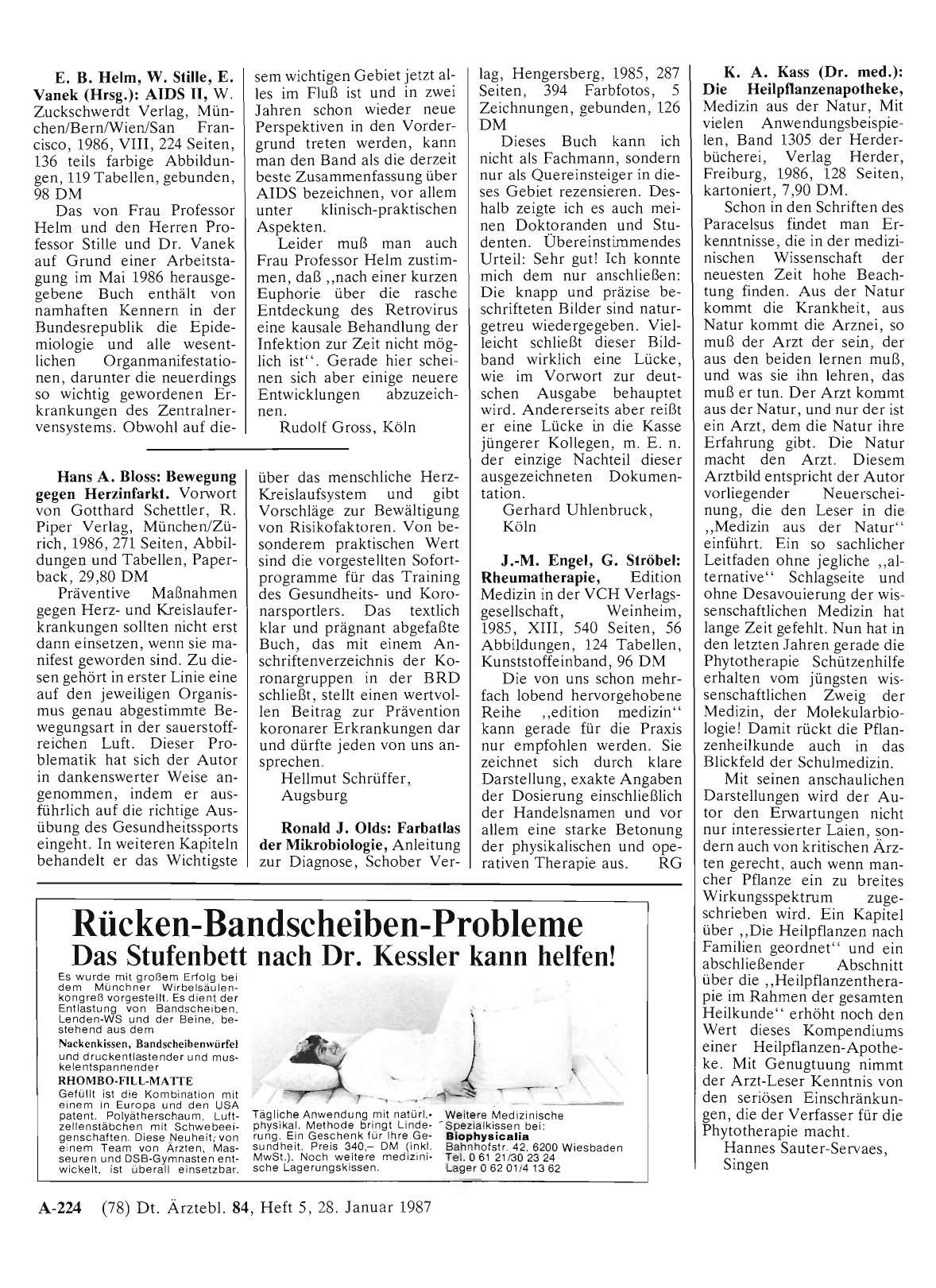 Vorschauseite 1: J. -M. Engel, G. Ströbel: Rheumatherapie