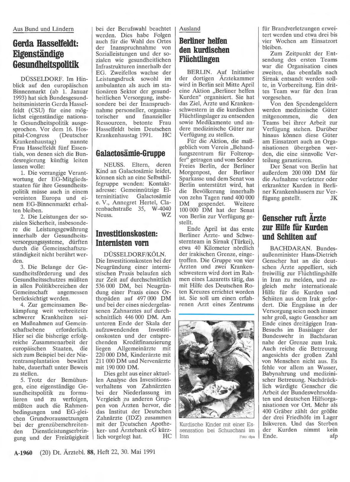 Vorschauseite 1: Berliner helfen den kurdischen Flüchtlingen