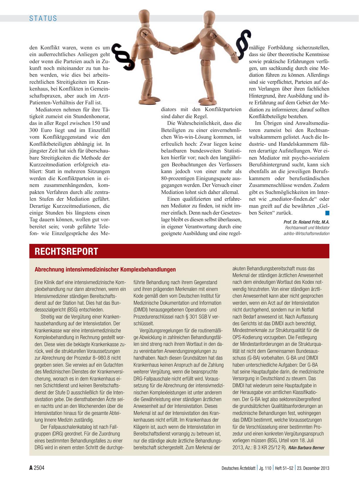 Vorschauseite 1: Abrechnung intensivmedizinischer Komplexbehandlungen