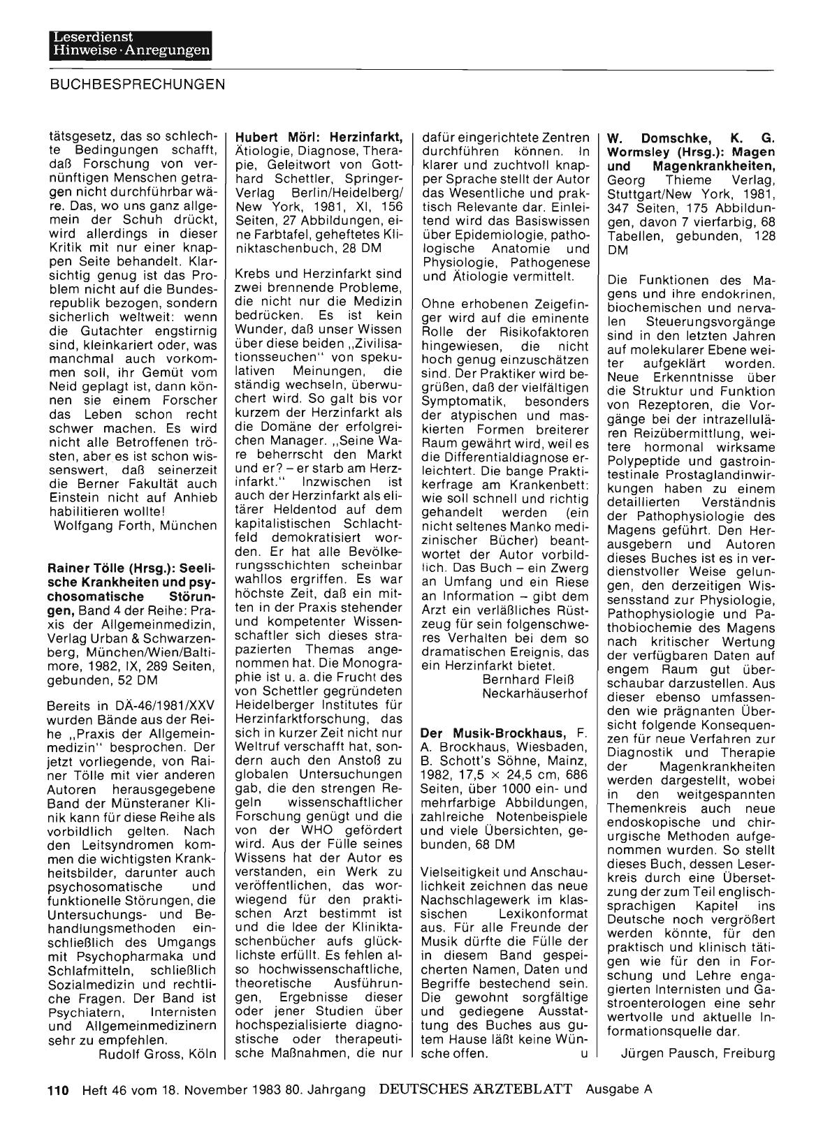 Vorschauseite 1: Rainer Tölle (Hrsg. ): Seelische Krankheiten und psychosomatische Störungen