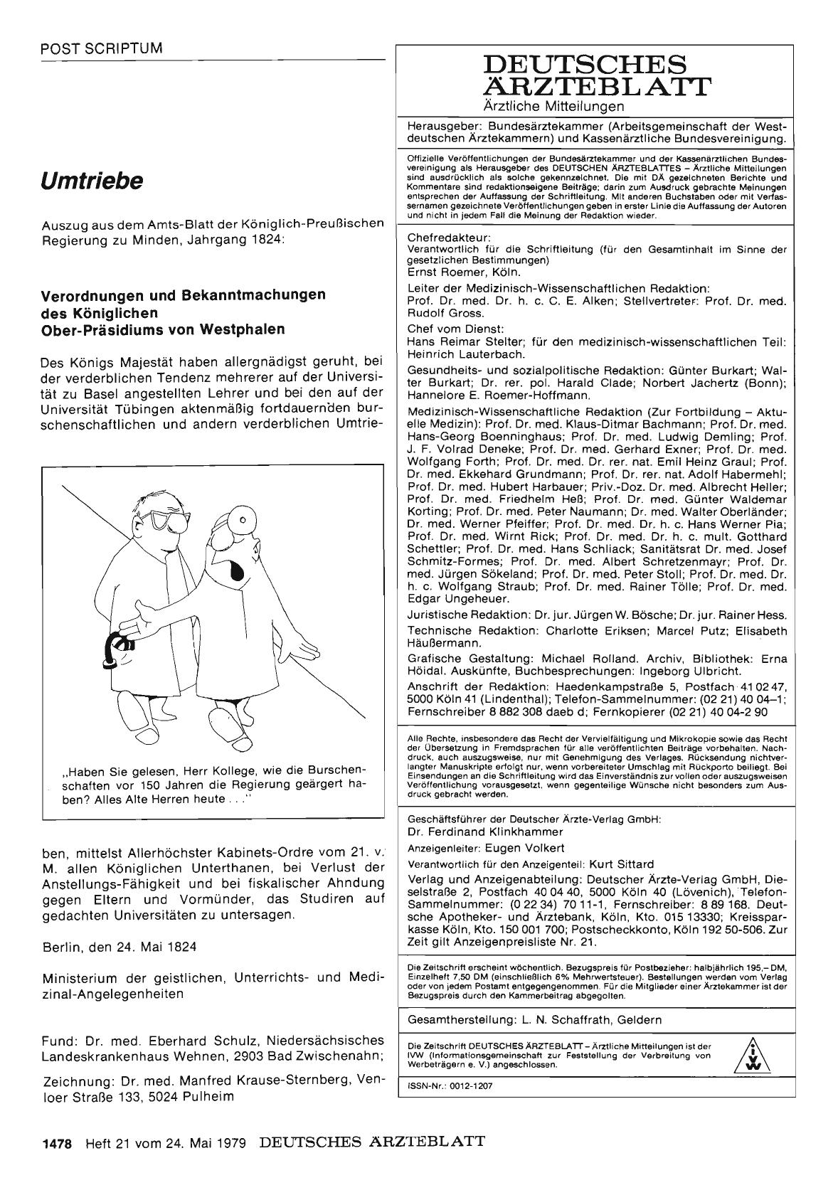 Vorschauseite 1: Umtriebe