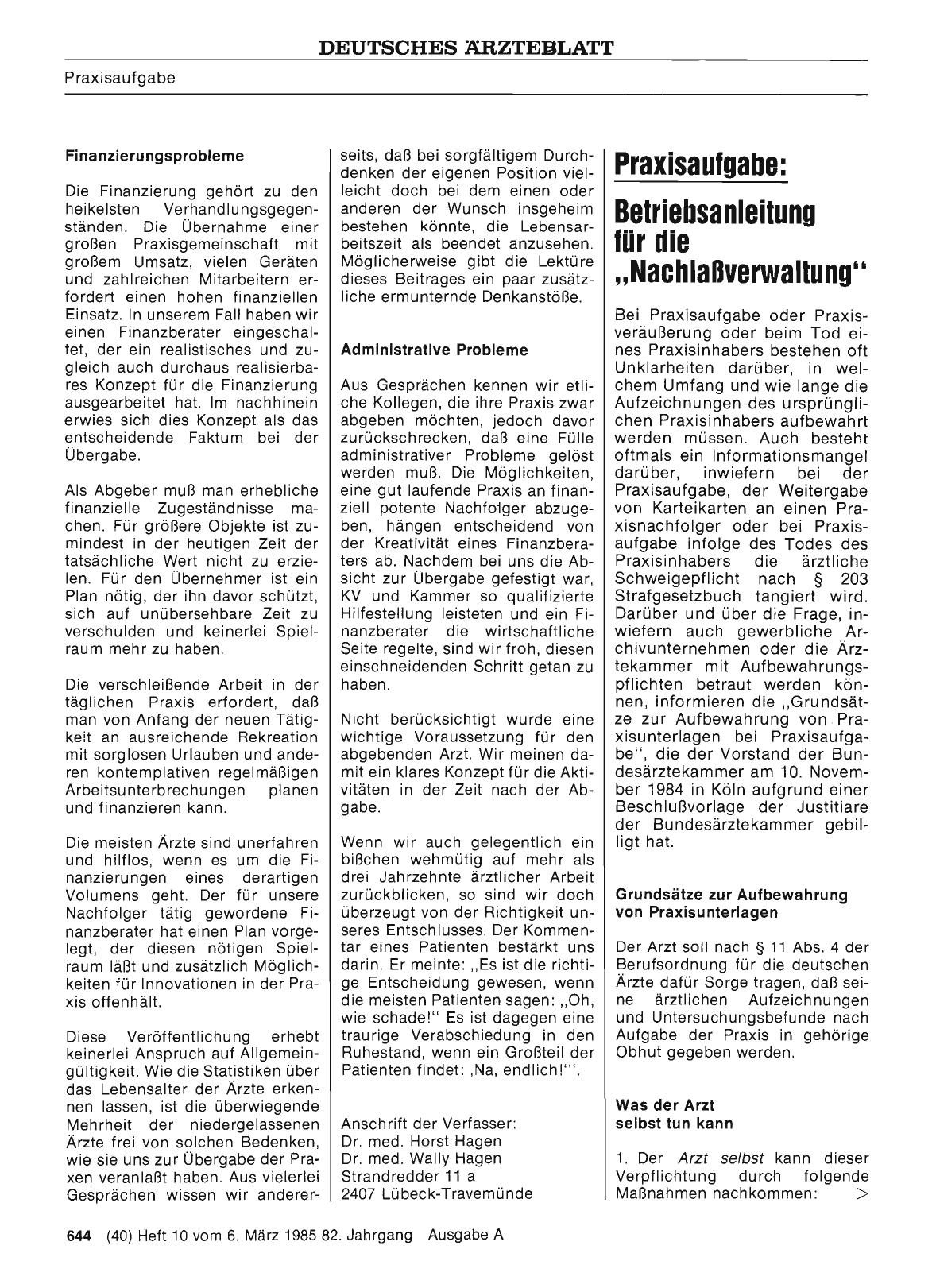 Vorschauseite 1: Praxisaufgabe: Betriebsanleitung für die „Nachlaßverwaltung“