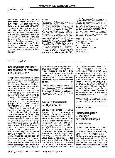 Vorschauseite 1: Pharmakologische Grundlagen der Schmerztherapie