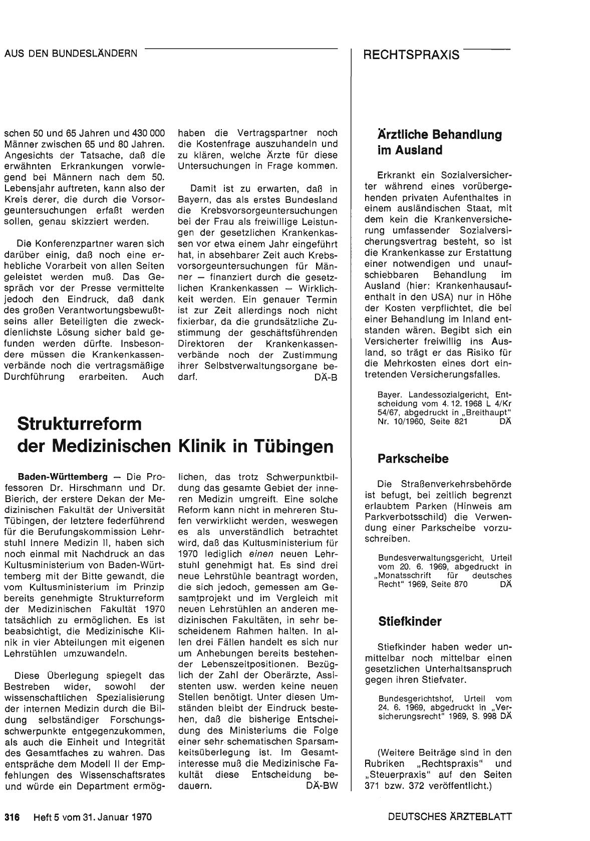 Vorschauseite 1: Ärztliche Behandlung im Ausland