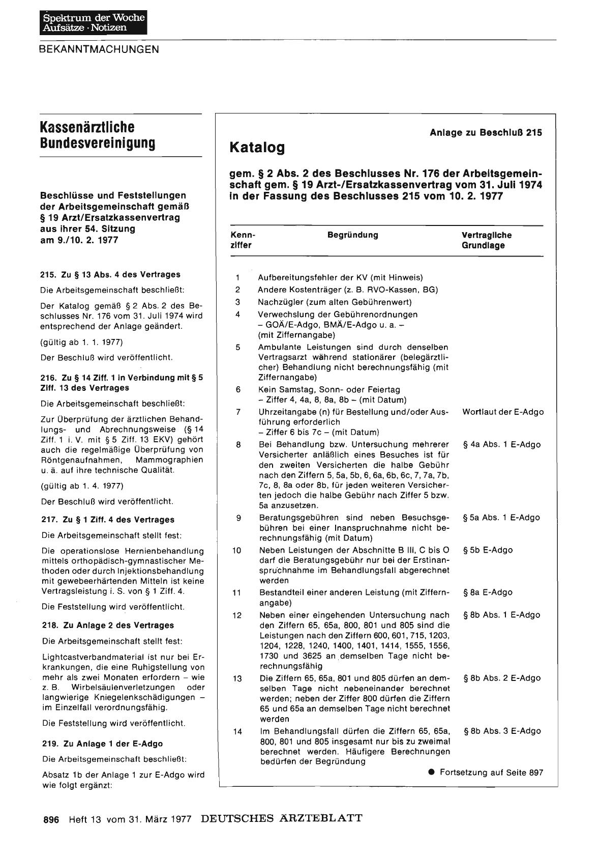 Vorschauseite 1: Kassenärztliche Bundesvereinigung