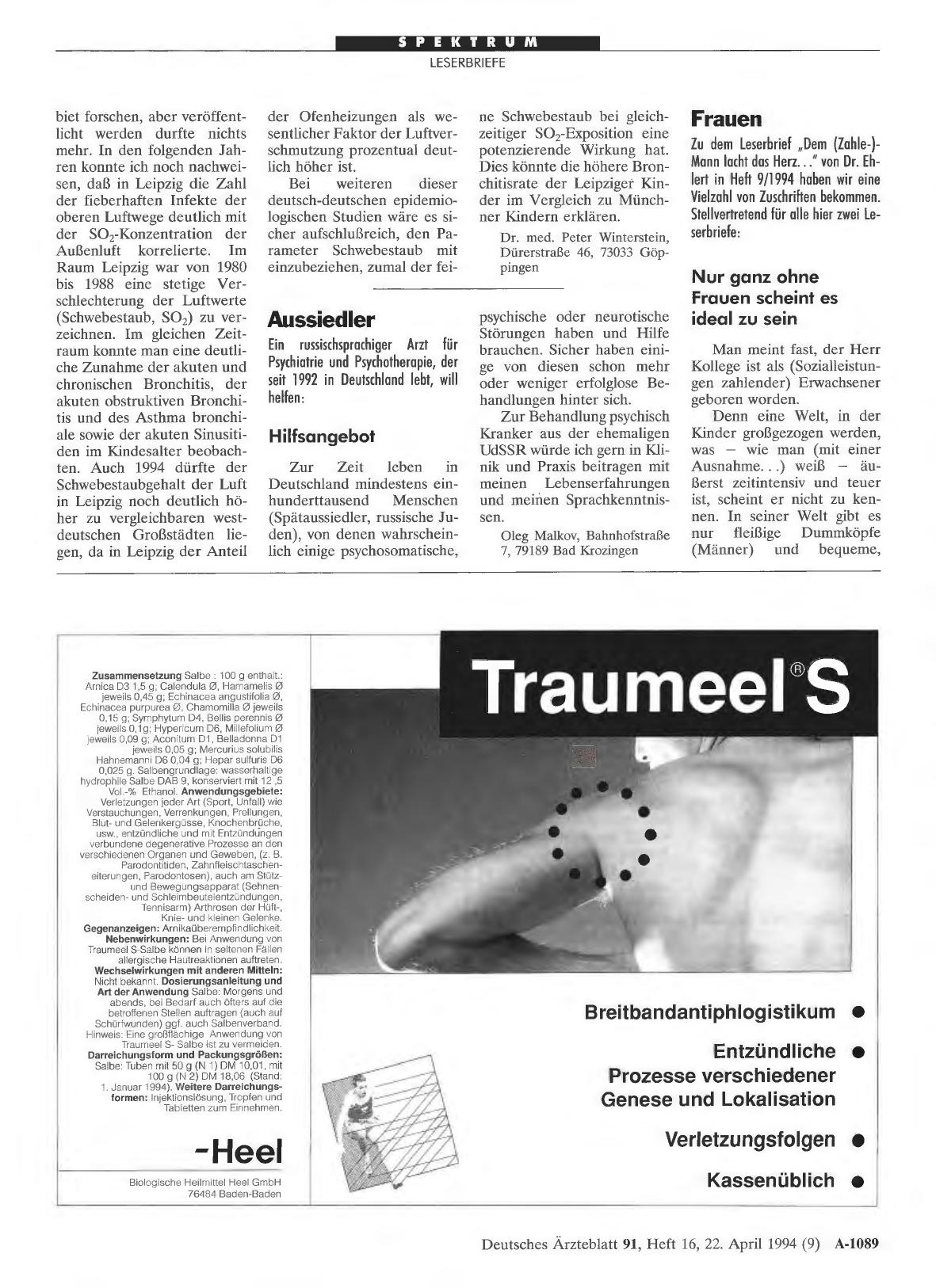 Vorschauseite 1: Aussiedler: Hilfsangebot