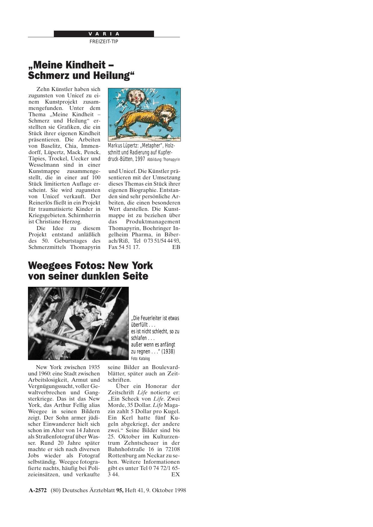Vorschauseite 1: Weegees Fotos: New York von seiner dunklen Seite