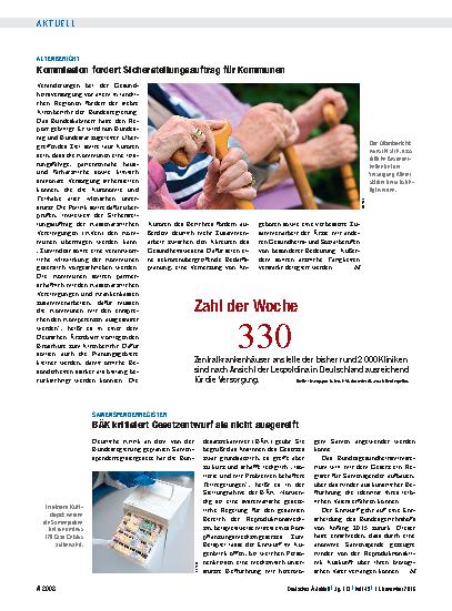Vorschauseite 1: Zahl der Woche 330