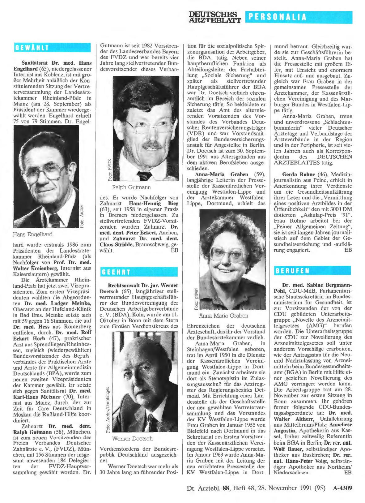 Vorschauseite 1: Berufen