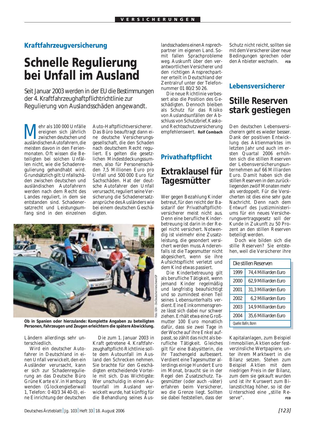 Vorschauseite 1: Lebensversicherer: Stille Reserven stark gestiegen