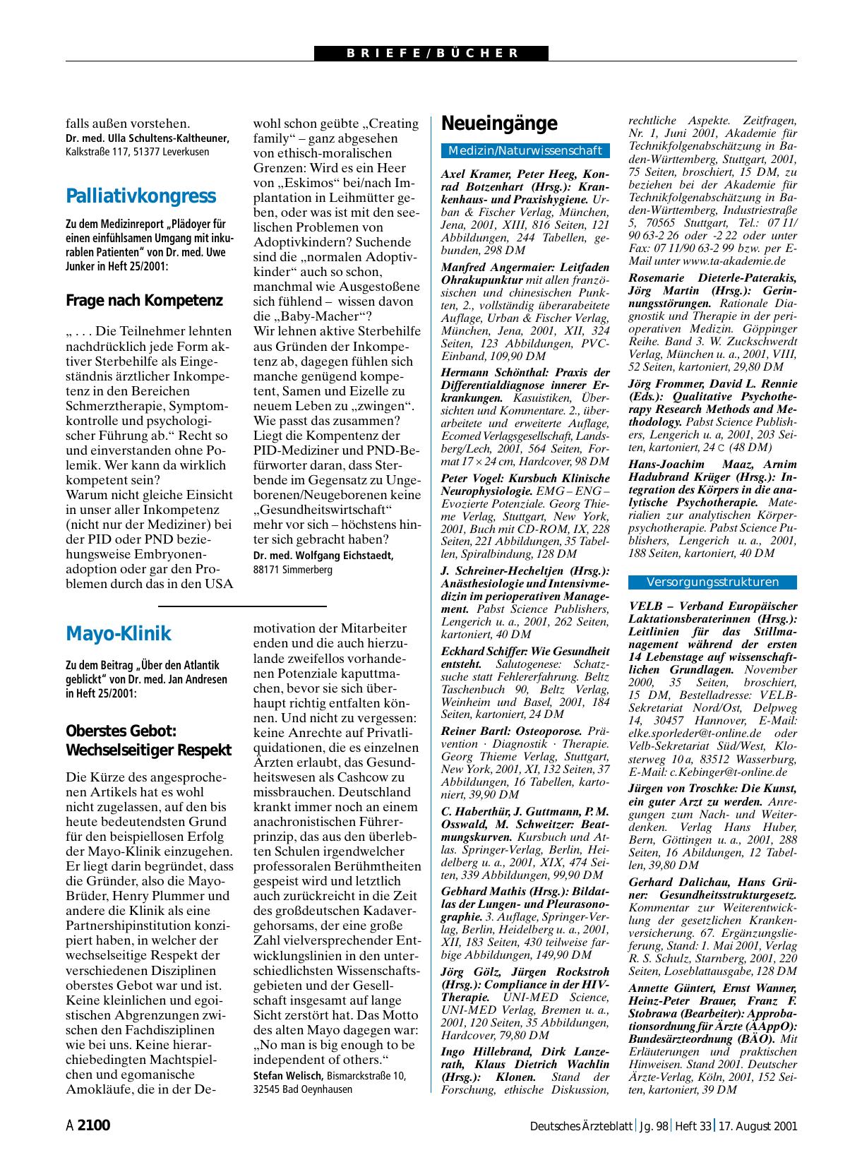 Vorschauseite 1: Palliativkongress: Frage nach Kompetenz
