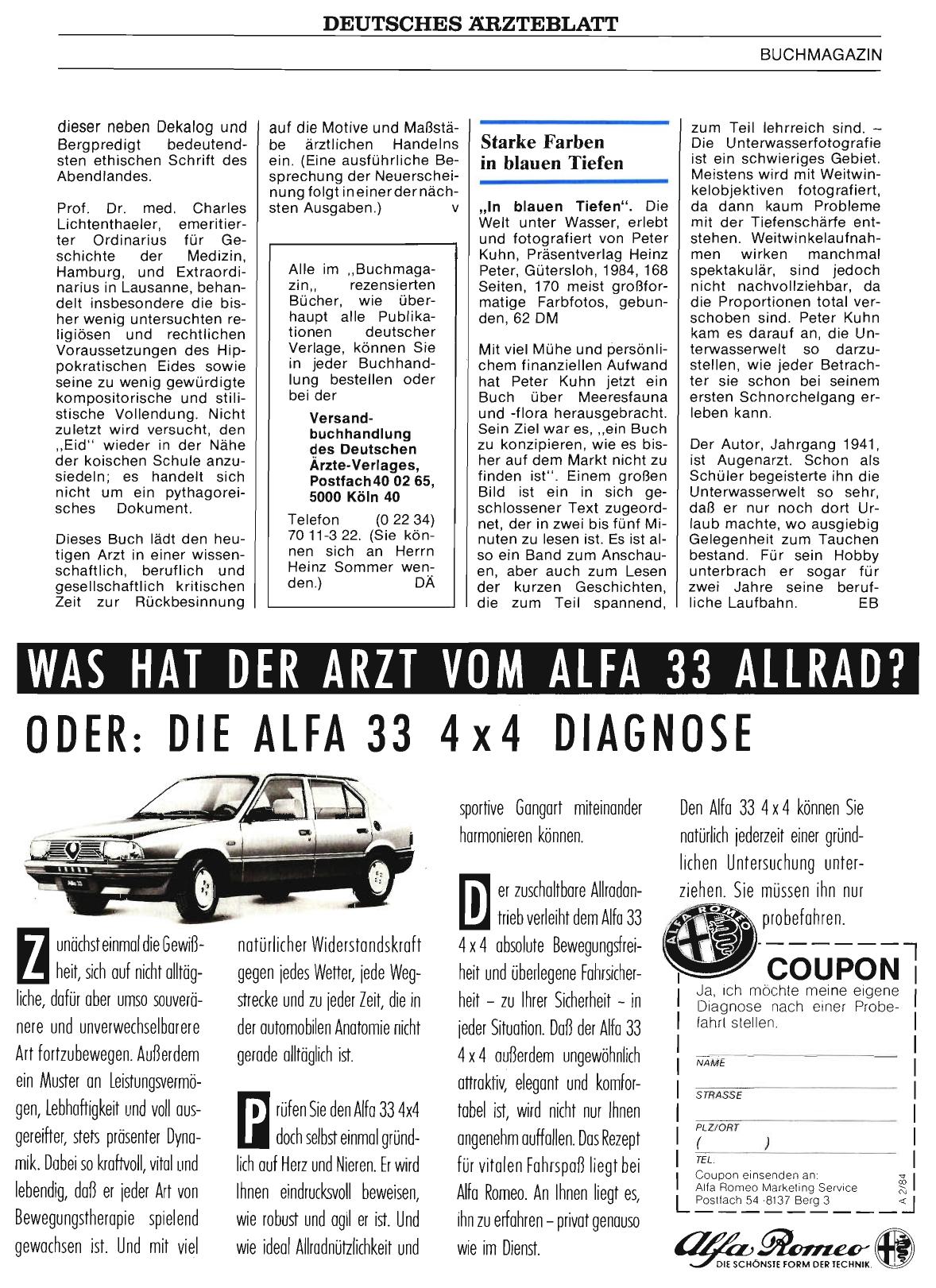 Vorschauseite 1: Starke Farben in blauen Tiefen