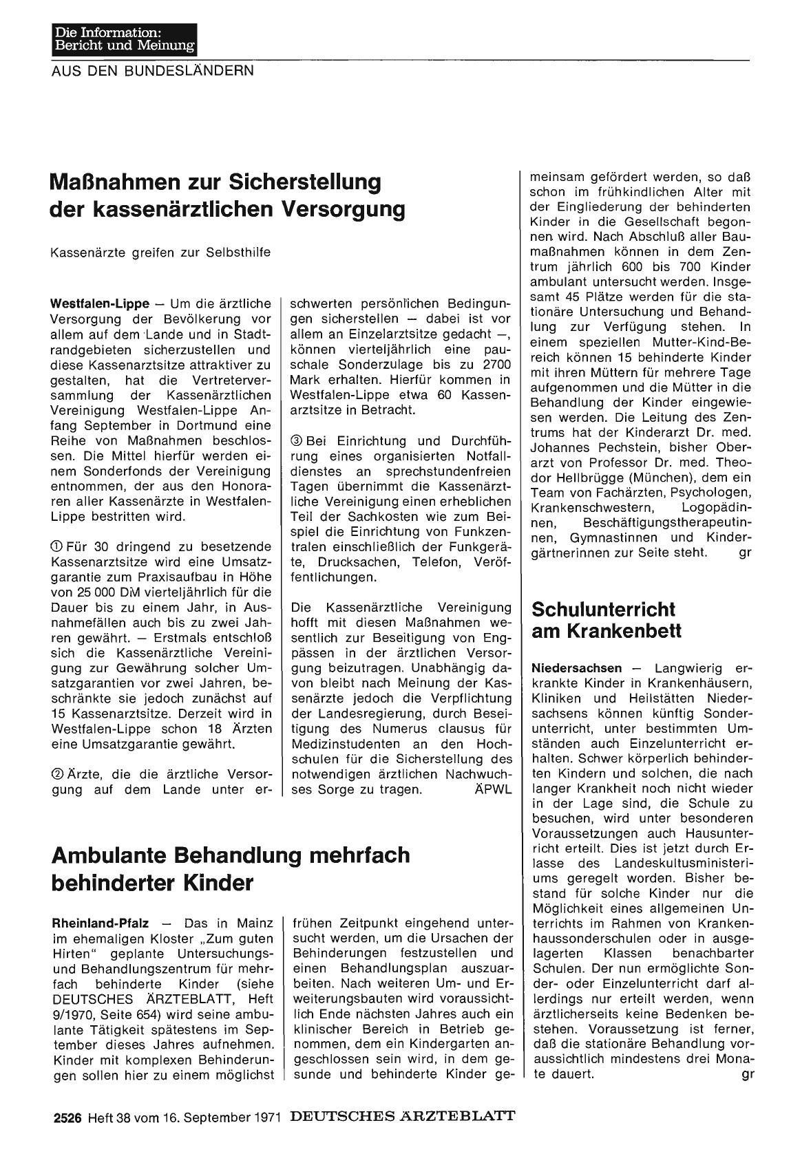 Vorschauseite 1: Schulunterricht am Krankenbett