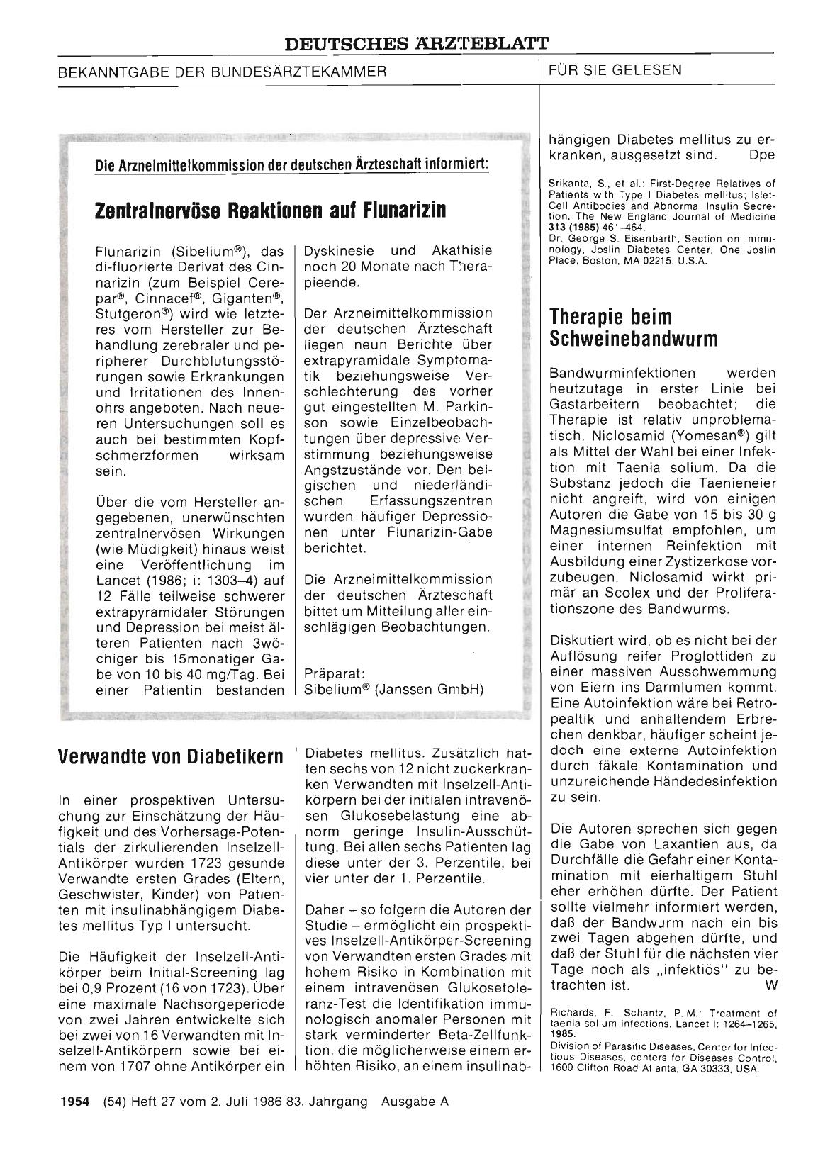 Vorschauseite 1: Verwandte von Diabetikern