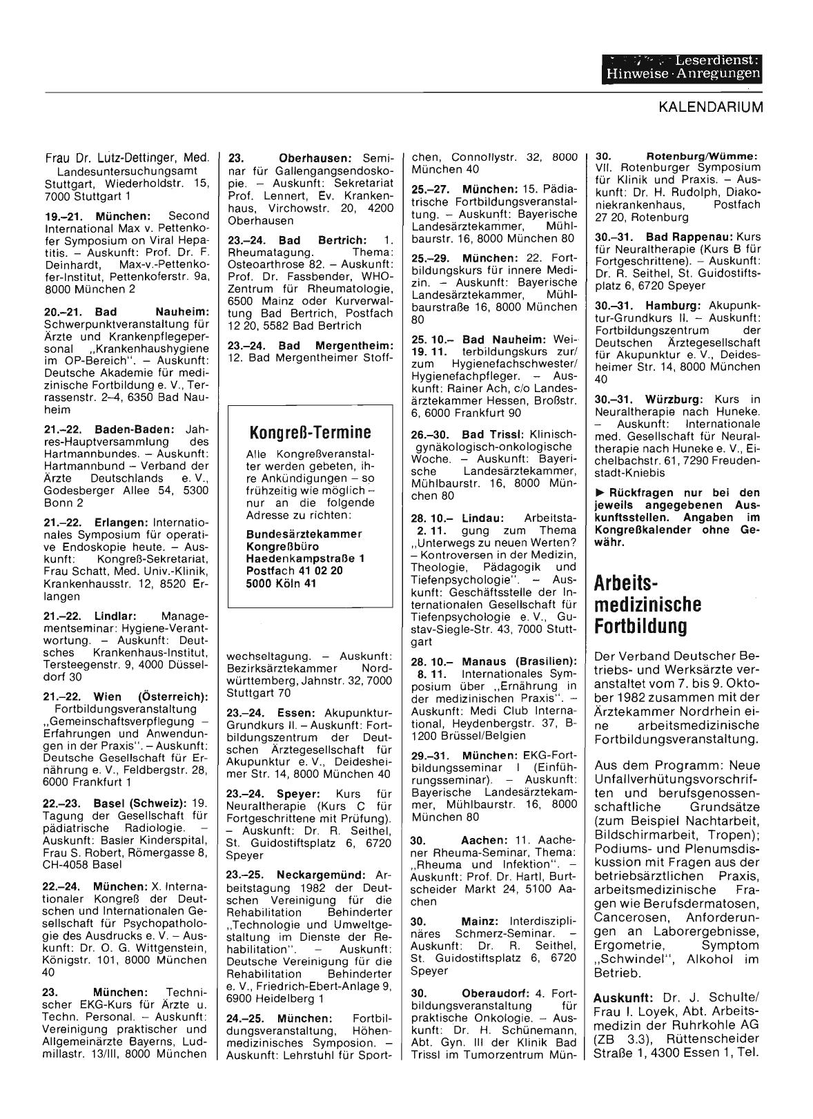 Vorschauseite 1: Arbeitsmedizinische Fortbildung