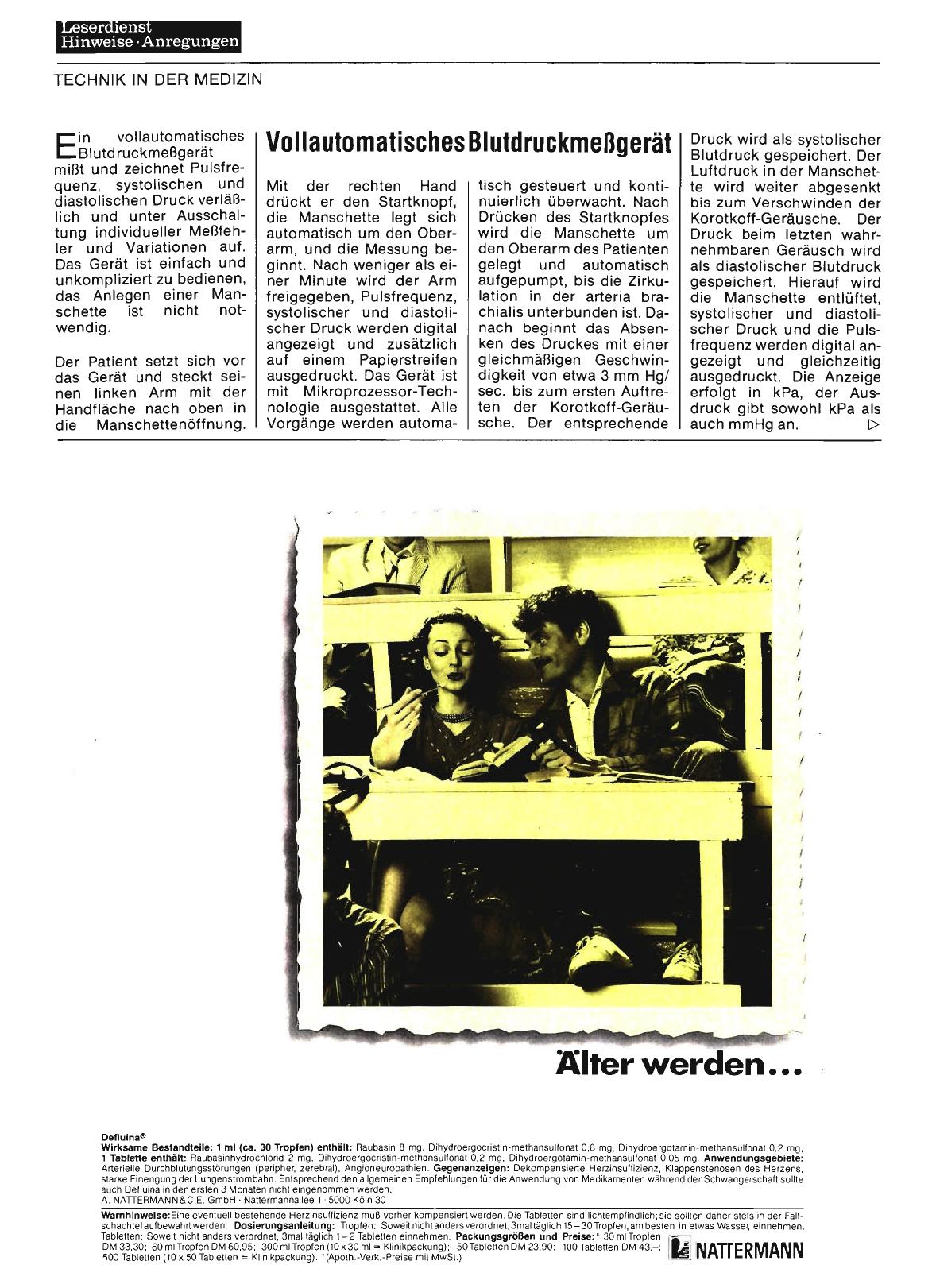 Vorschauseite 1: Vollautomatisches Blutdruckmeßgerät