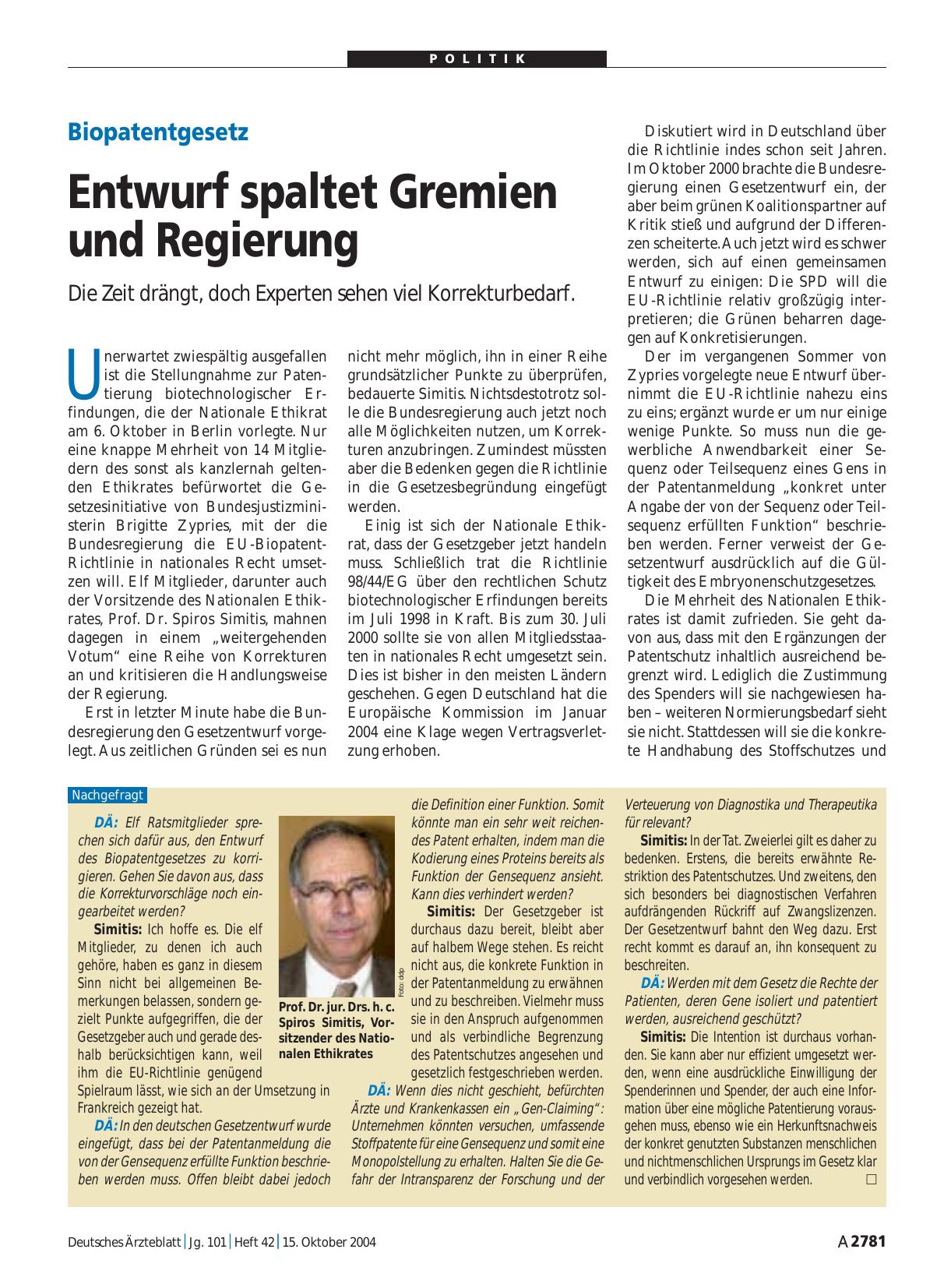 Vorschauseite 1: Nachgefragt