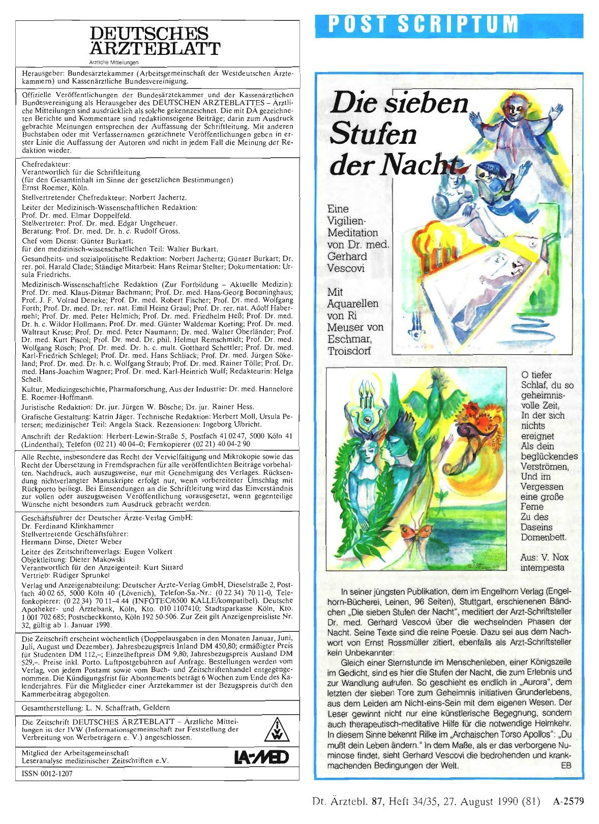 Vorschauseite 1: Die sieben Stufen der Nacht
