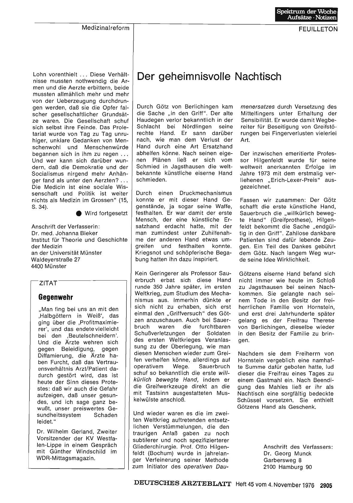 Vorschauseite 1: Gegenwehr