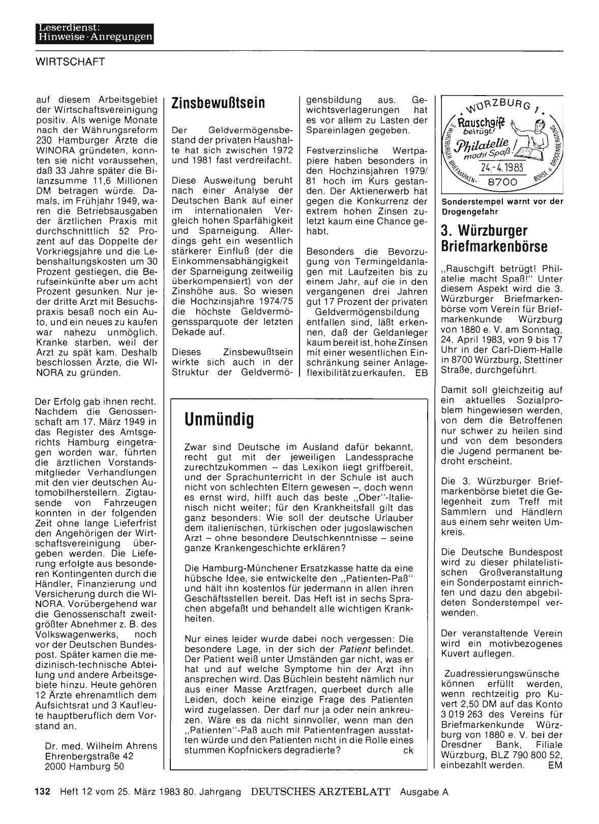 Vorschauseite 1: Unmündig
