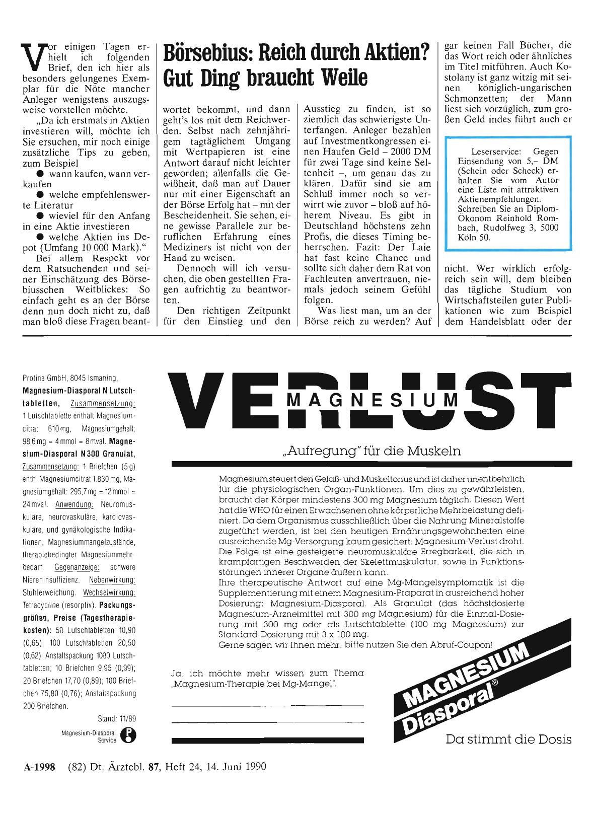 Vorschauseite 1: Börsebius: Reich durch Aktien? Gut Ding braucht Weile