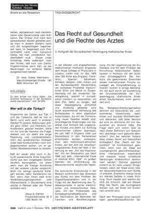 Vorschauseite 1: KOLLEGEN: Wer will in die Türkei?