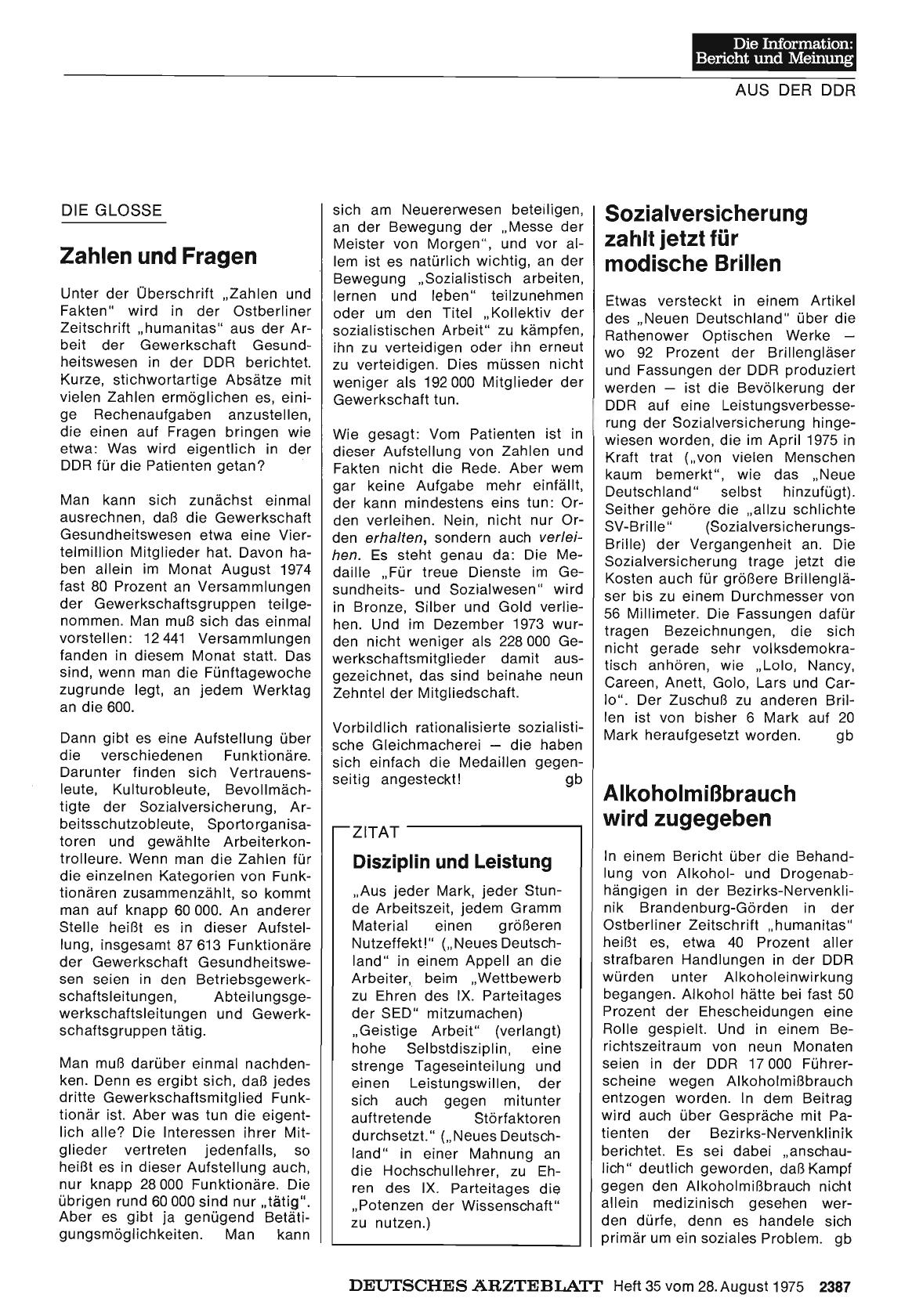 Vorschauseite 1: Disziplin und Leistung