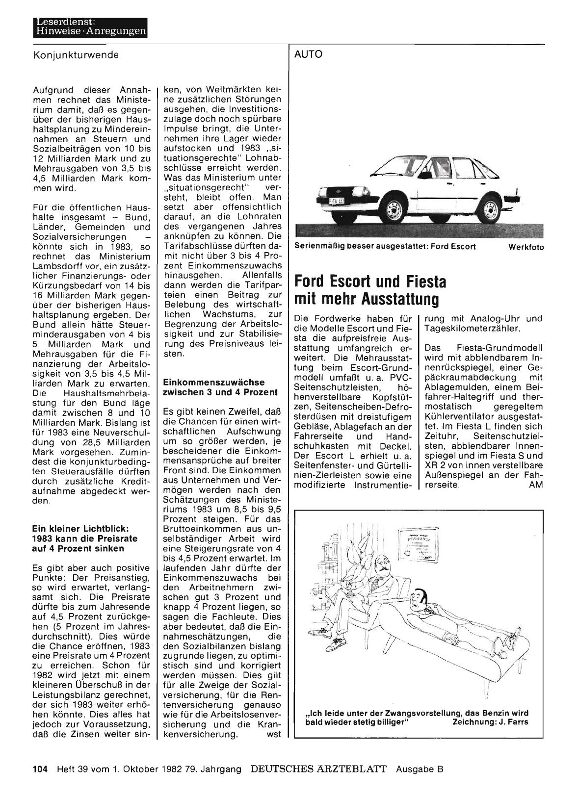 Vorschauseite 1: Ford Escort und Fiesta mit mehr Ausstattung