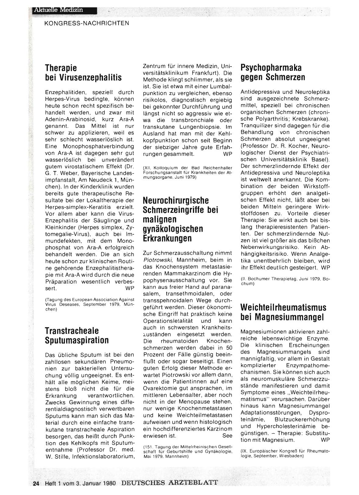 Vorschauseite 1: WeichteiIrheumatismus bei Magnesiummangel