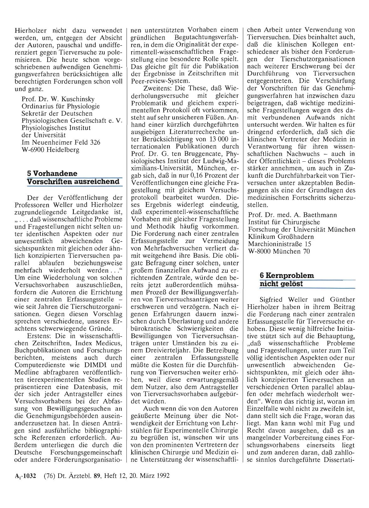 Vorschauseite 1: Tierexperimente im Rahmen der medizinischen Forschung: 5 Vorhandene Vorschriften ausreichend