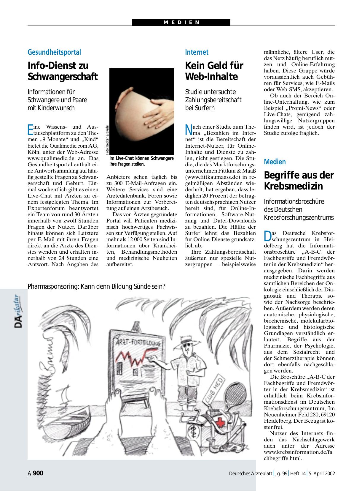Vorschauseite 1: Medien: Begriffe aus der Krebsmedizin