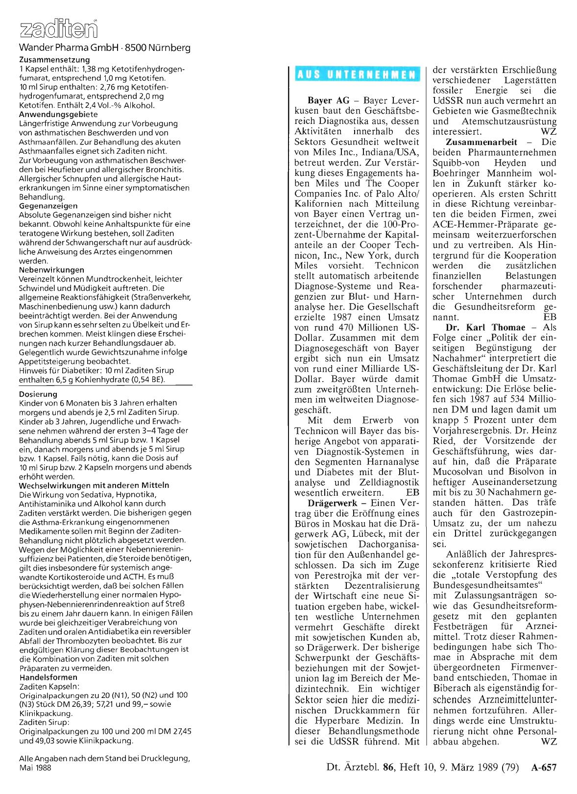 Vorschauseite 1: AUS UNTERNEHMEN
