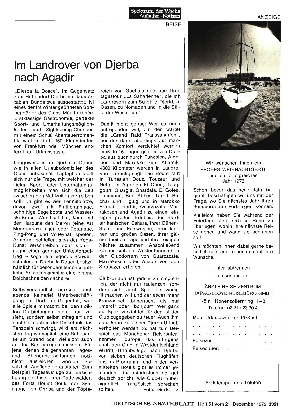 Vorschauseite 1: Im Landrover von Djerba nach Agadir