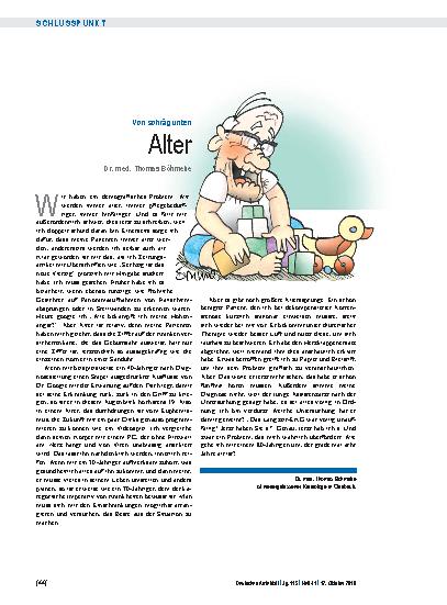 Vorschauseite 1: Von schräg unten: Alter