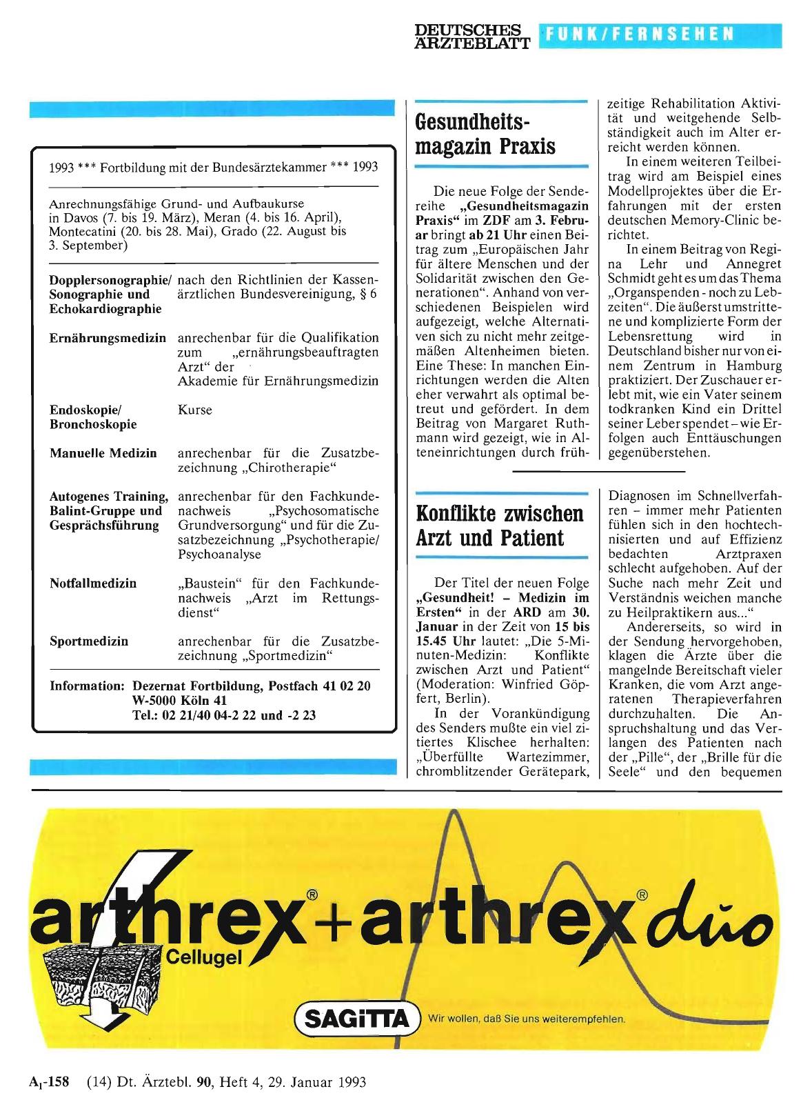 Vorschauseite 1: Gesundheitsmagazin Praxis