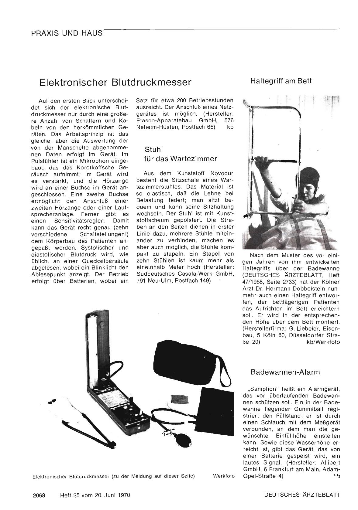 Vorschauseite 1: Elektronischer Blutdruckmesser