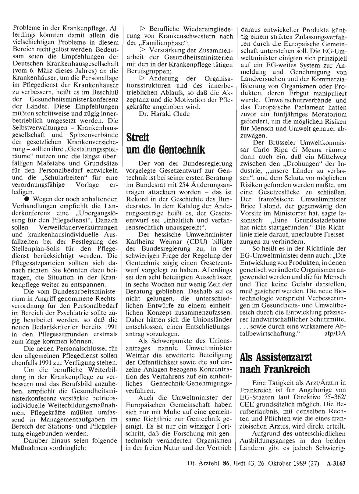 Vorschauseite 1: Als Assistenzarzt nach Frankreich