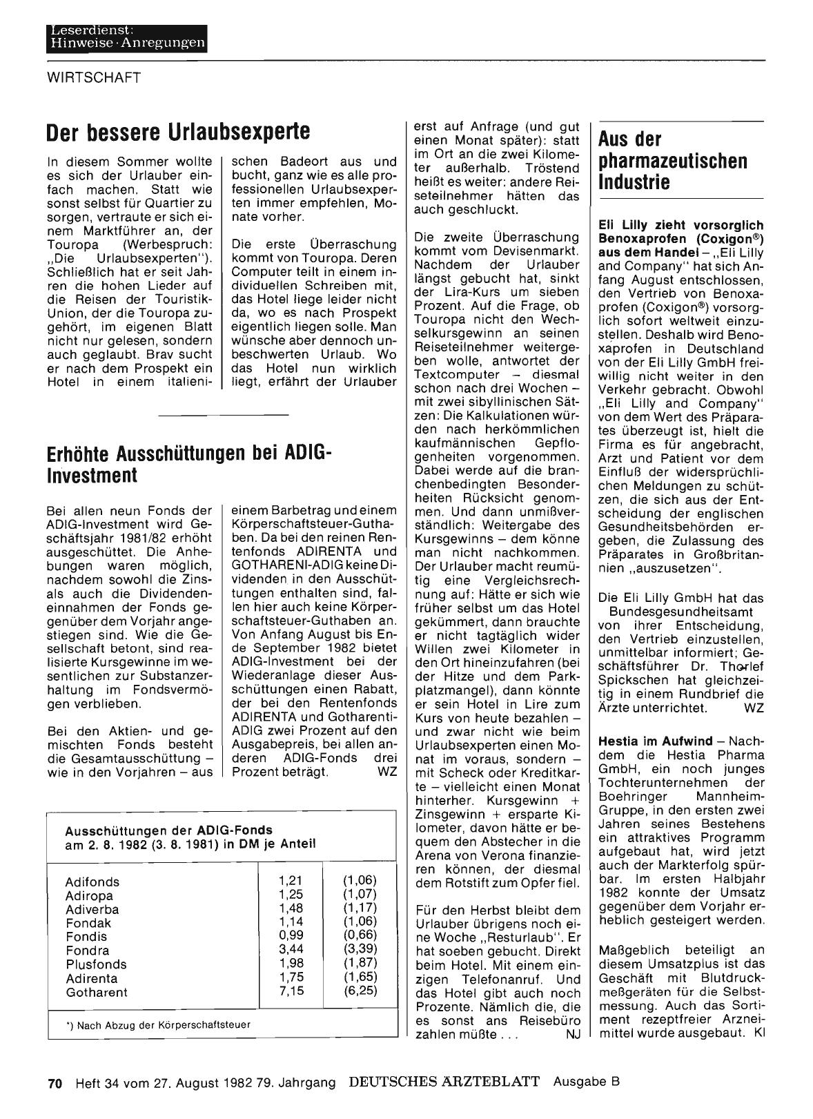 Vorschauseite 1: Erhöhte Ausschüttungen bei ADIG-Investment