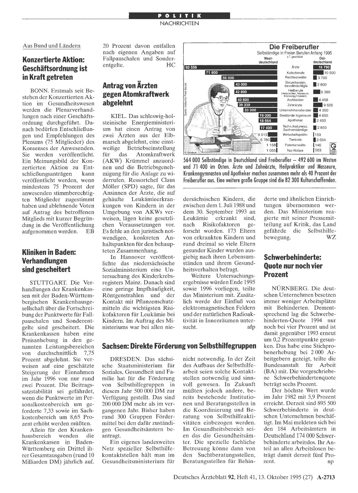 Vorschauseite 1: Die Freiberufler