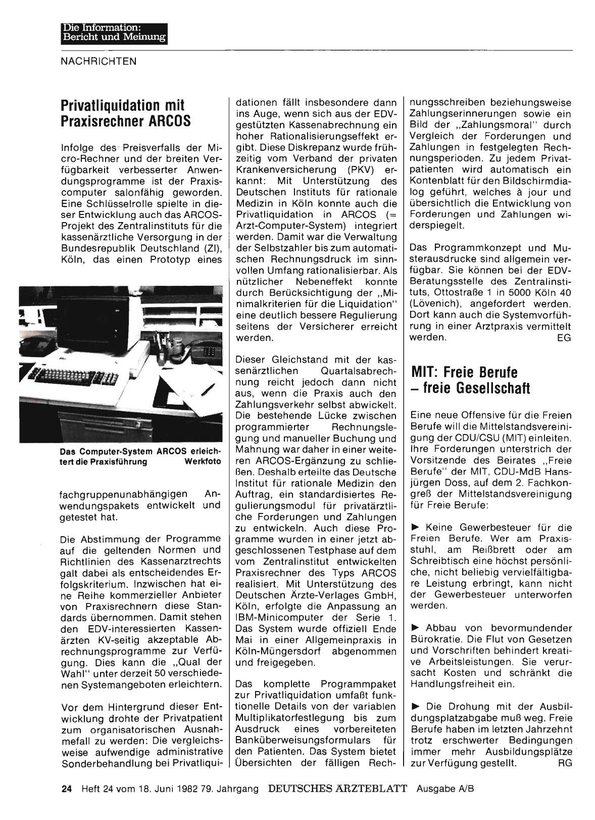 Vorschauseite 1: MIT: Freie Berufe - freie Gesellschaft