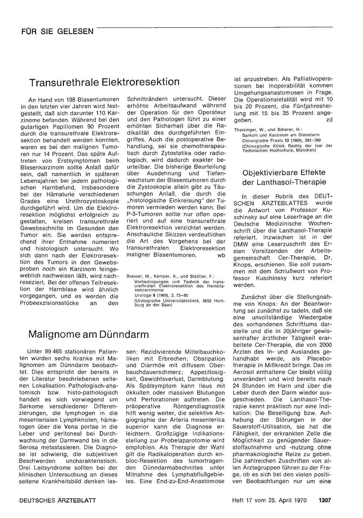 Vorschauseite 1: Transurethrale Elektroresektion