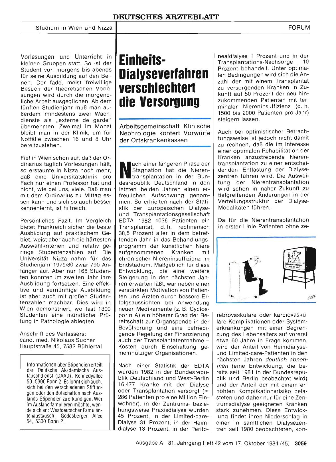 Vorschauseite 1: Einheits-Dialyseverfahren verschlechtert die Versorgung: Arbeitsgemeinschaft Klinische Nephrologie kontert Vorwürfe der Ortskrankenkassen