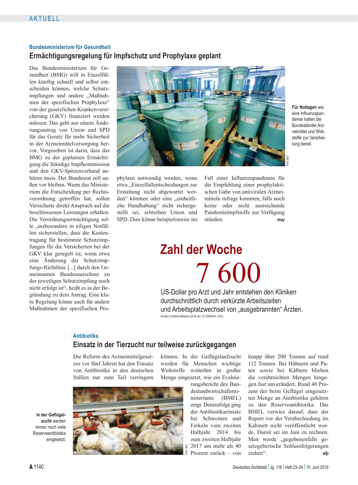 Vorschauseite 1: Zahl der Woche 7 600
